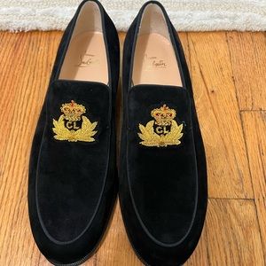 Christian louboutin Laperouza flat veau velours